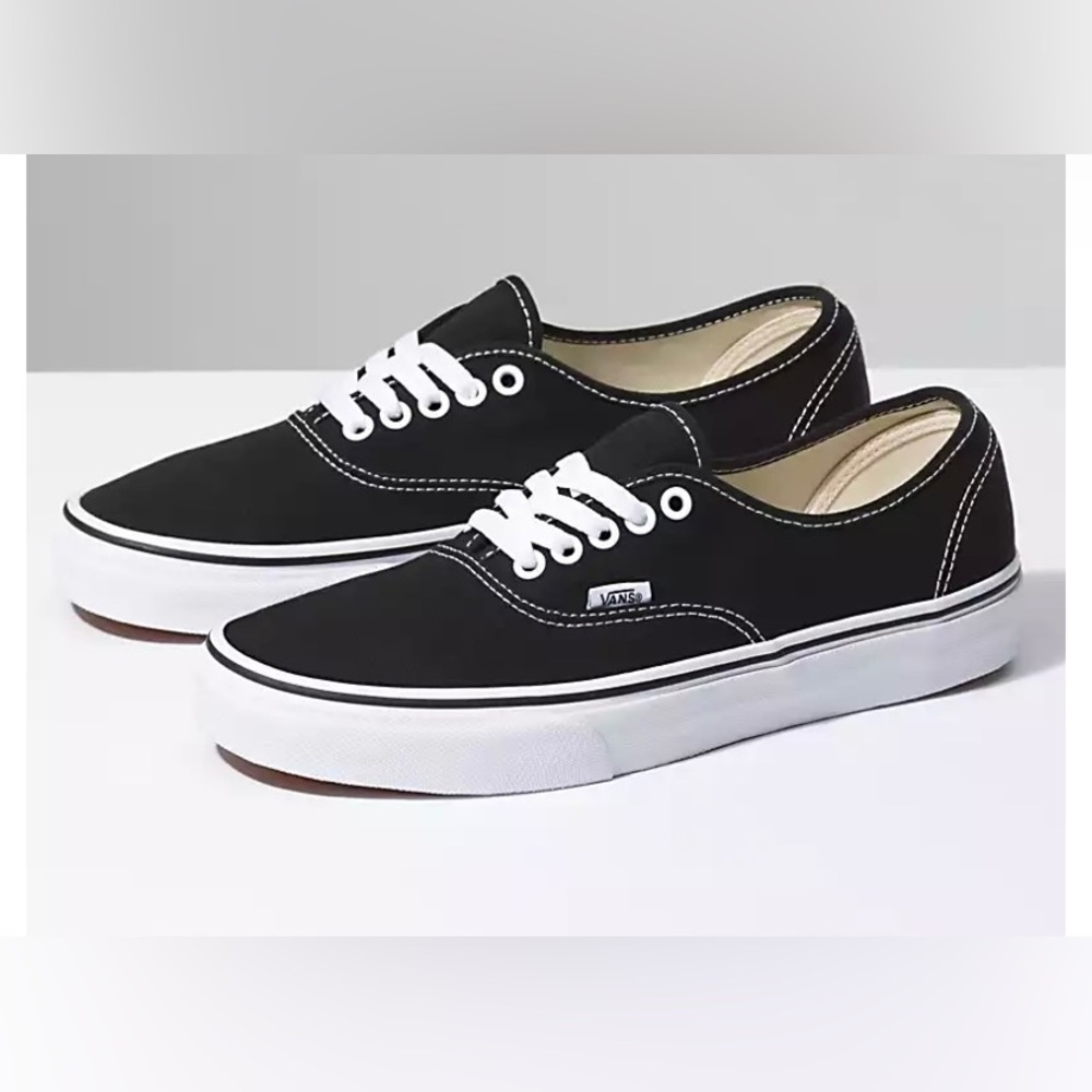 Mens authentic black vans